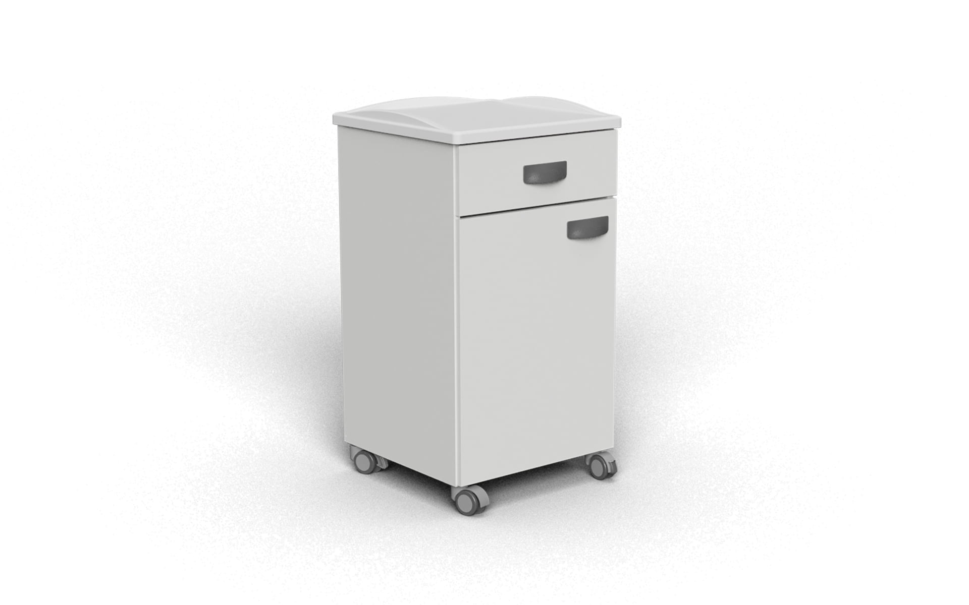 ABS Top Surface Bedside Cabinet