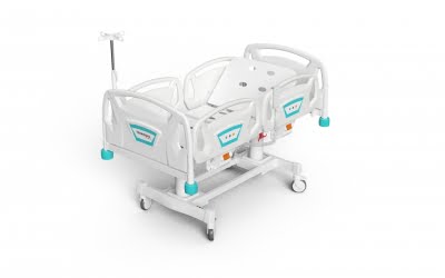 2 Motorized Pediatric Bed with PP Boards