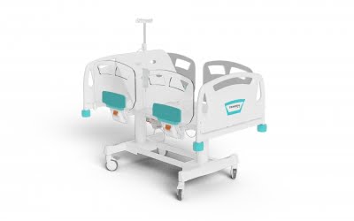 2 Motorized Pediatric Bed