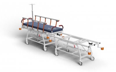 Transfer Stretcher with Trendelenburg