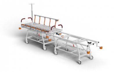 Transfer Stretcher with Trendelenburg