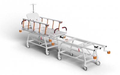 Transfer Stretcher with Trendelenburg