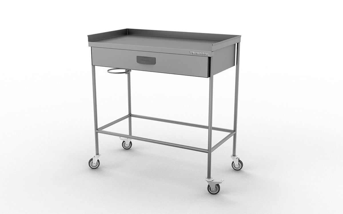 Stainless Steel Instrument Trolley