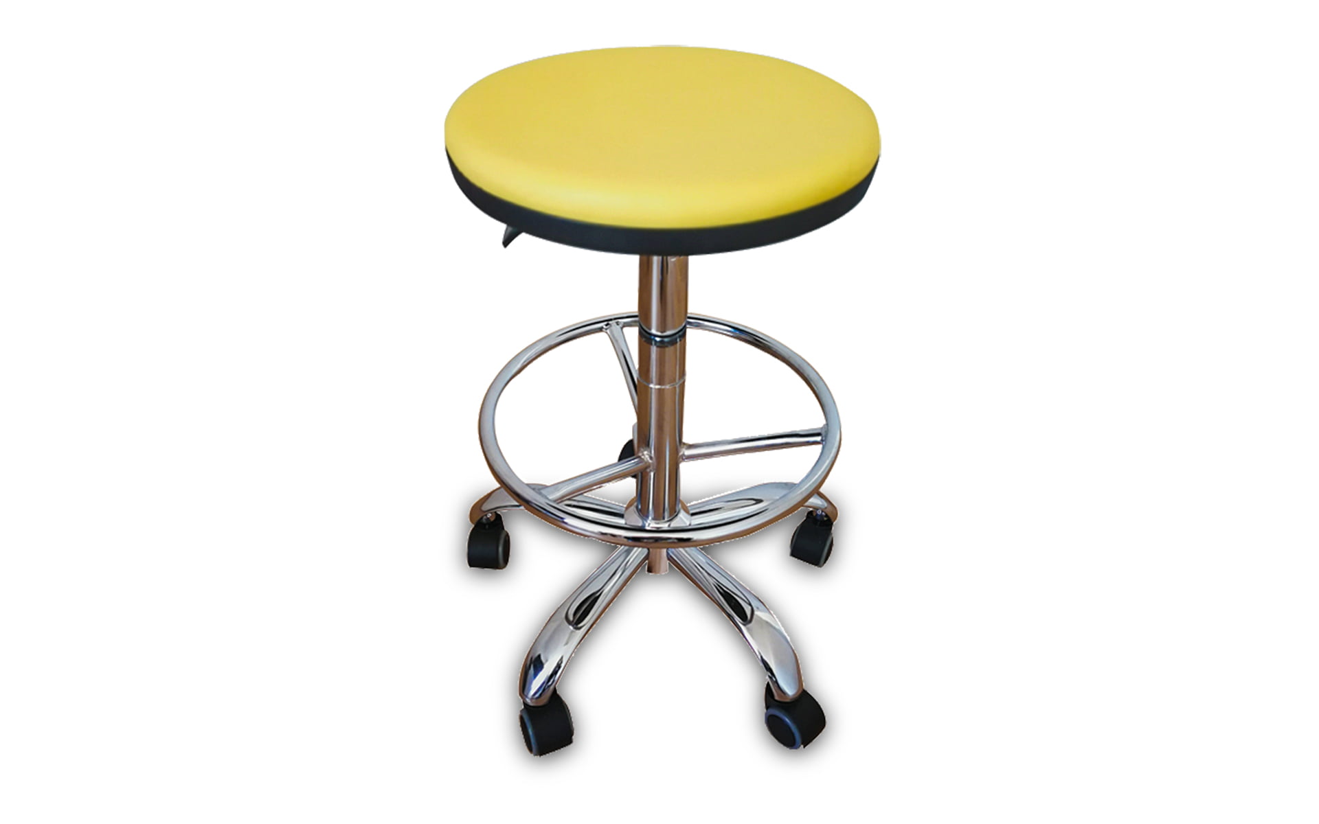 Height Adjustable Stool with Foot Rest