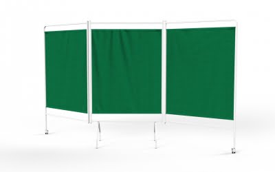 Three Panels Folding Screen