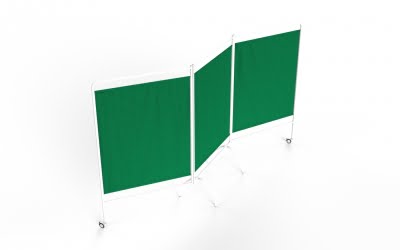 Three Panels Folding Screen